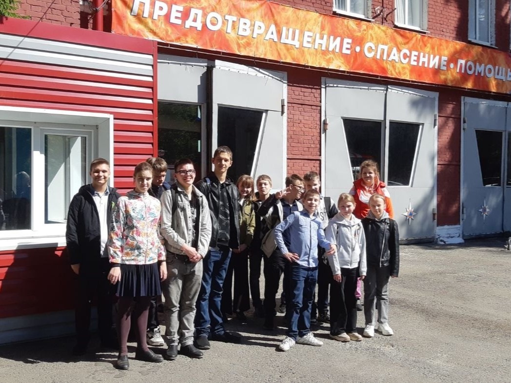 Экскурсия в пожарно-спасательный музей Курской области.